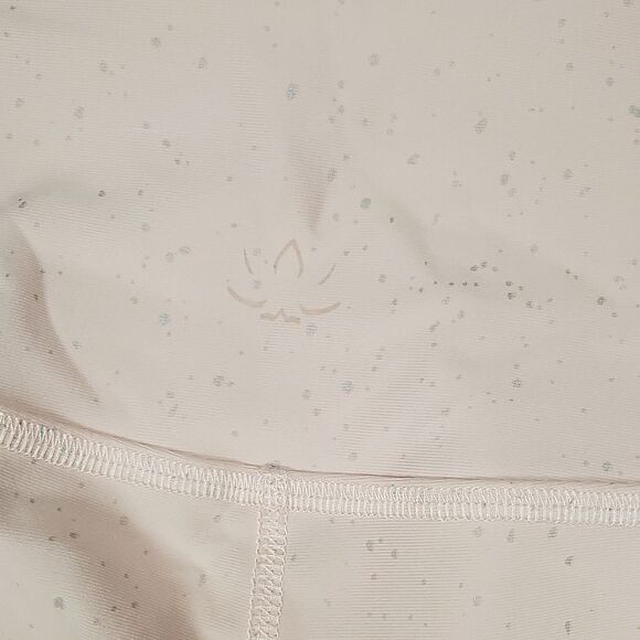 Beyond Yoga Pink & Silver High Waisted Leggings - Picture 6 of 8